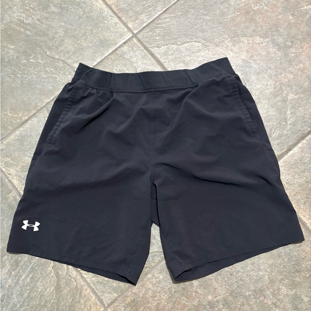 Under Armour HeatGear Men’s Black Lined Athletic Shorts XL